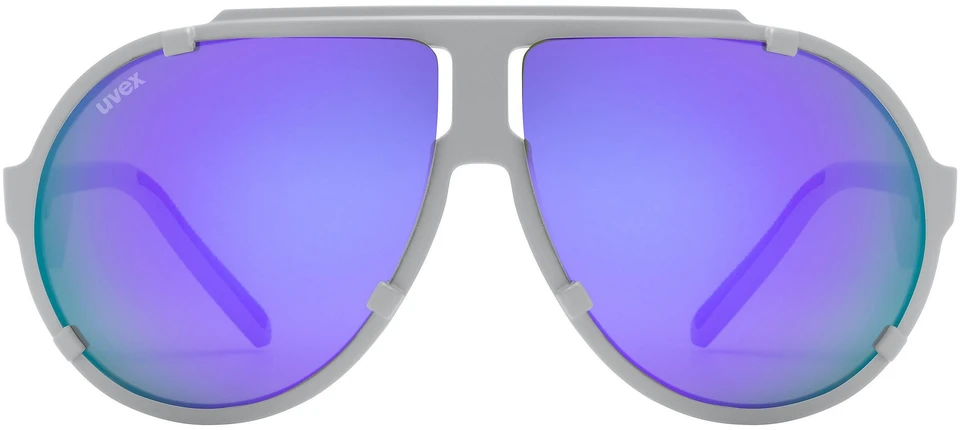 Akiniai Uvex esntl pina pilkas matt / mirror violetinė