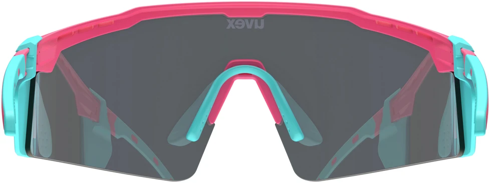 Akiniai Uvex flowline glacier pink matt / mirror mėlynas