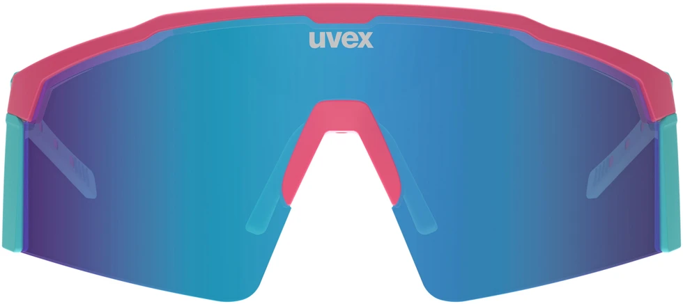 Akiniai Uvex flowline glacier pink matt / mirror mėlynas