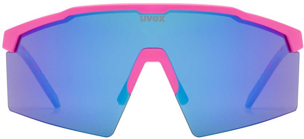 Akiniai Uvex flowline pink matt / mirror mėlynas