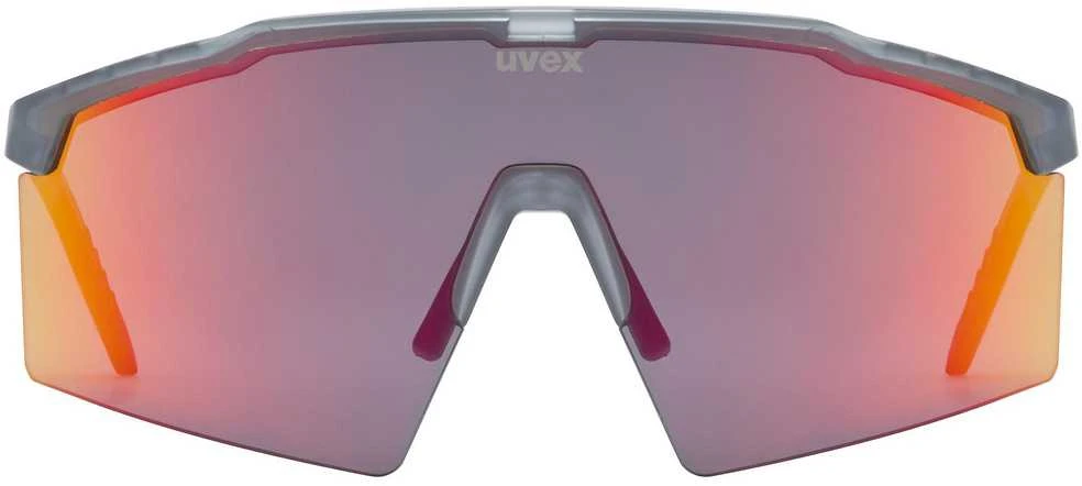 Akiniai Uvex flowline smoke matt / mirror red