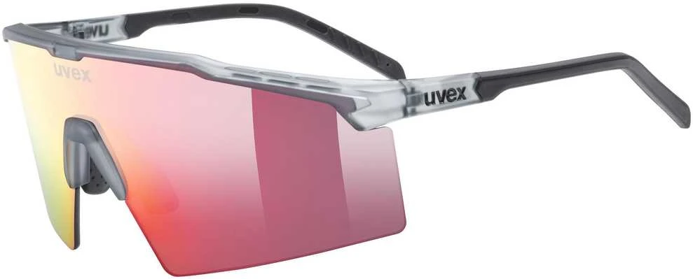Akiniai Uvex flowline smoke matt / mirror red