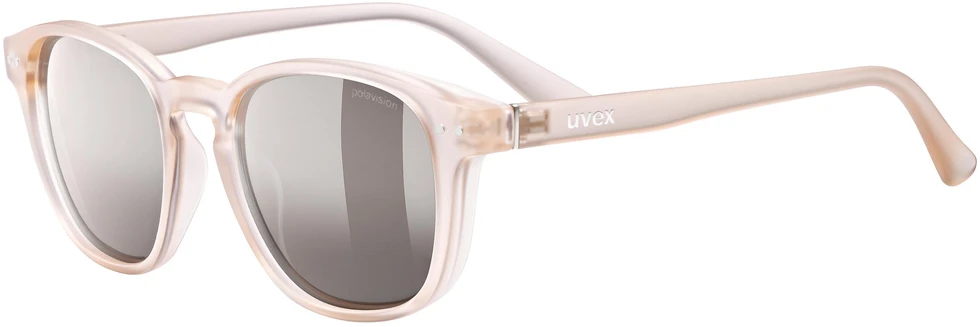 Akiniai Uvex lace P clear ruda matt / ruda