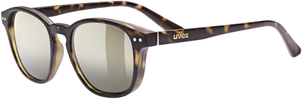 Akiniai Uvex lace P havanna matt / mirror auksinis