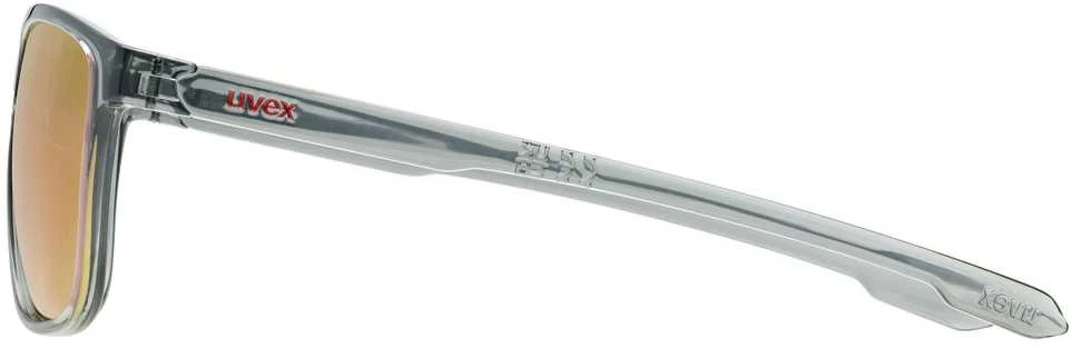 Akiniai Uvex LGL 52 smoke / mirror red
