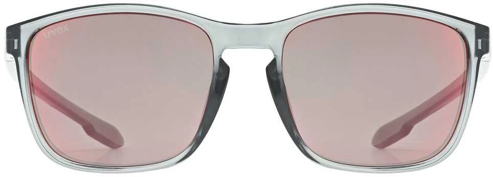 Akiniai Uvex LGL 52 smoke / mirror red