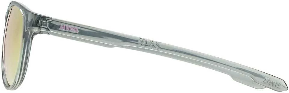 Akiniai Uvex LGL 53 smoke / mirror pink
