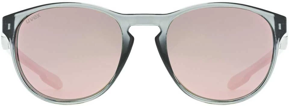 Akiniai Uvex LGL 53 smoke / mirror pink