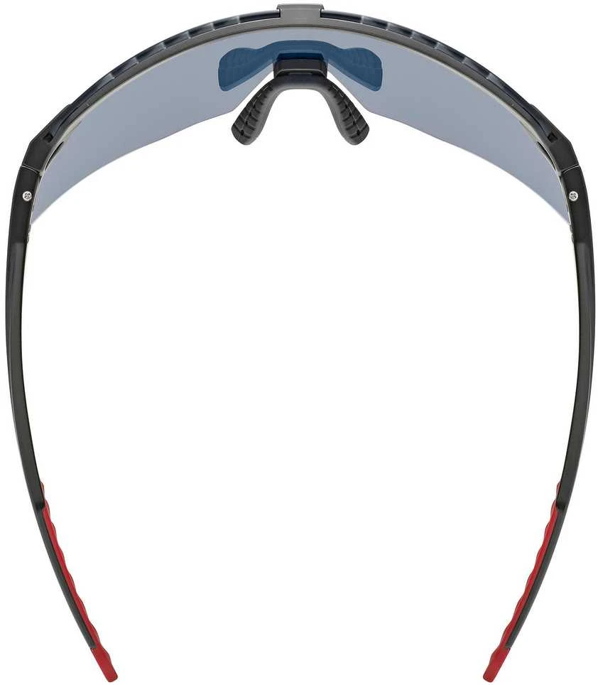 Akiniai Uvex pace stage juodas matt / mirror red