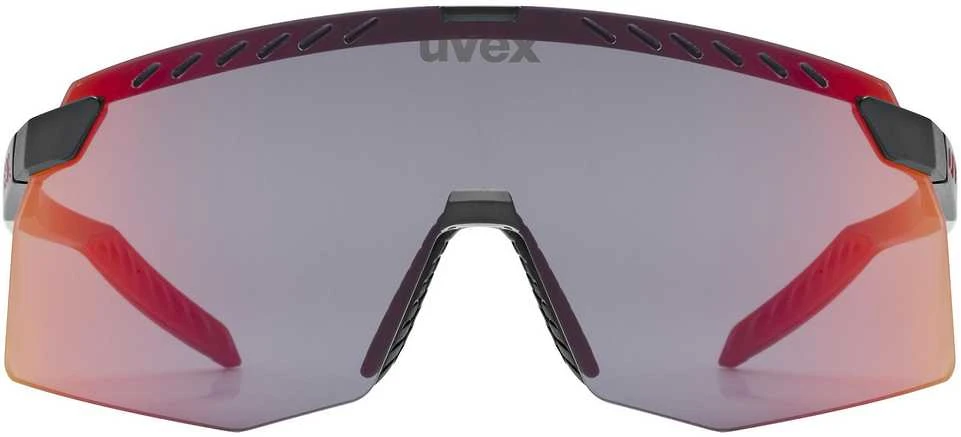 Akiniai Uvex pace stage juodas matt / mirror red