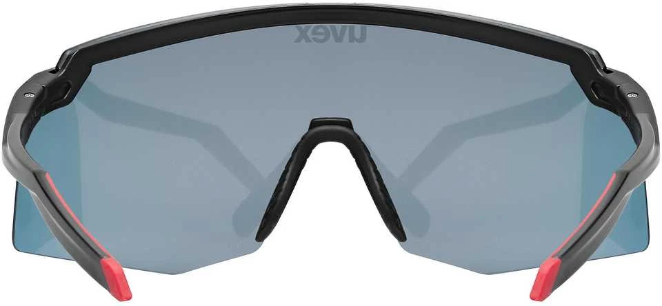 Akiniai Uvex pace stage juodas matt / mirror red