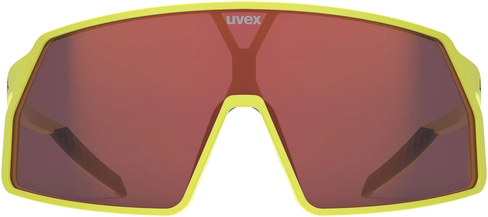 Akiniai Uvex pace stage rise yellow matt / mirror red