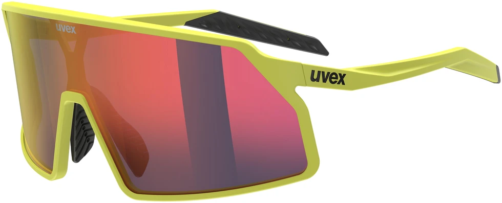 Akiniai Uvex pace stage rise yellow matt / mirror red