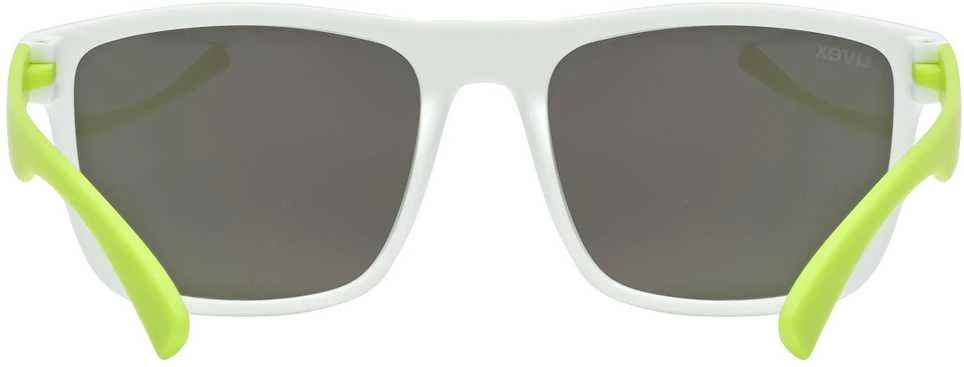 Akiniai Uvex rookie baltas-lime mat / mirror žalias