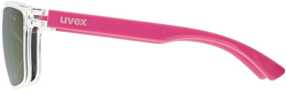 Akiniai Uvex rookie clear-pink / mirror pink