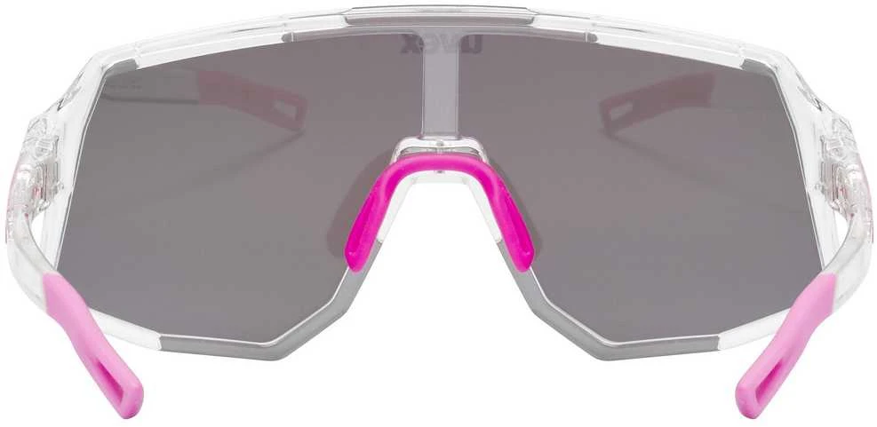 Akiniai Uvex sequenze clear / mirror pink