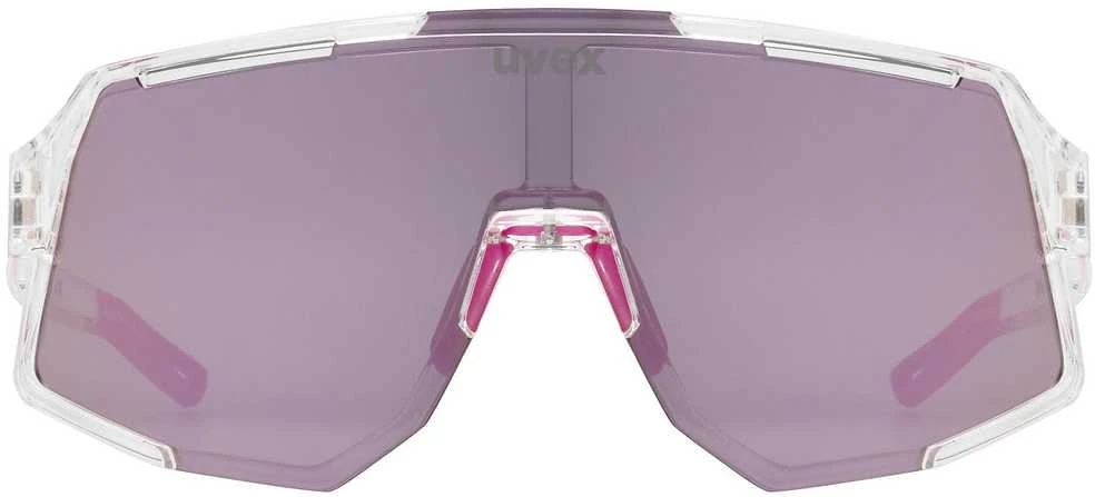 Akiniai Uvex sequenze clear / mirror pink