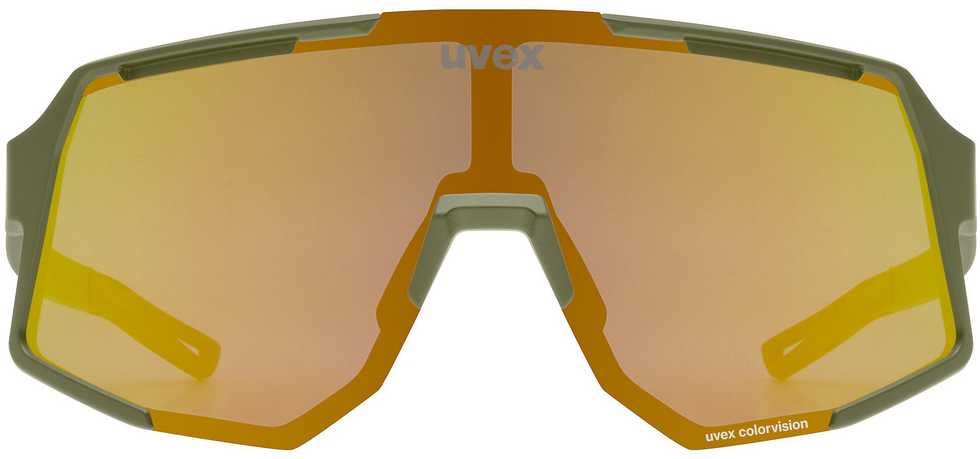Akiniai Uvex sequenze CV olive matt / mirror yellow