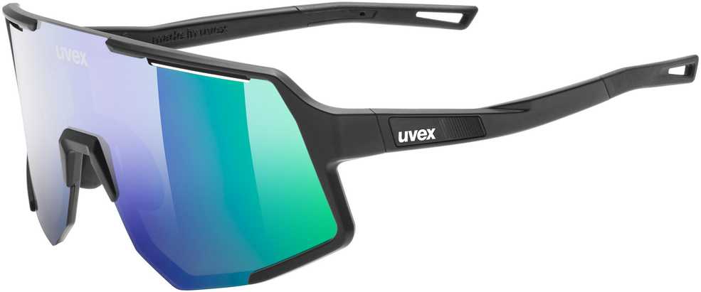 Akiniai Uvex sequenze juodas matt / mirror žalias