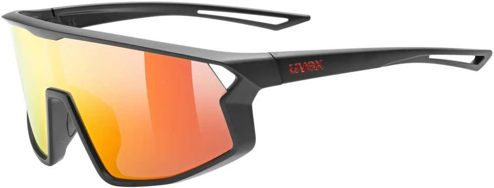 Akiniai Uvex skyrise jr. juodas matt / mirror red