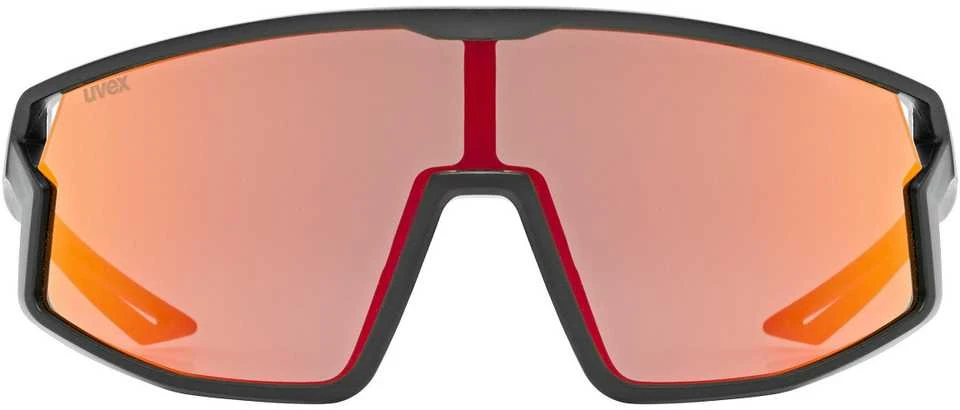 Akiniai Uvex skyrise jr. juodas matt / mirror red