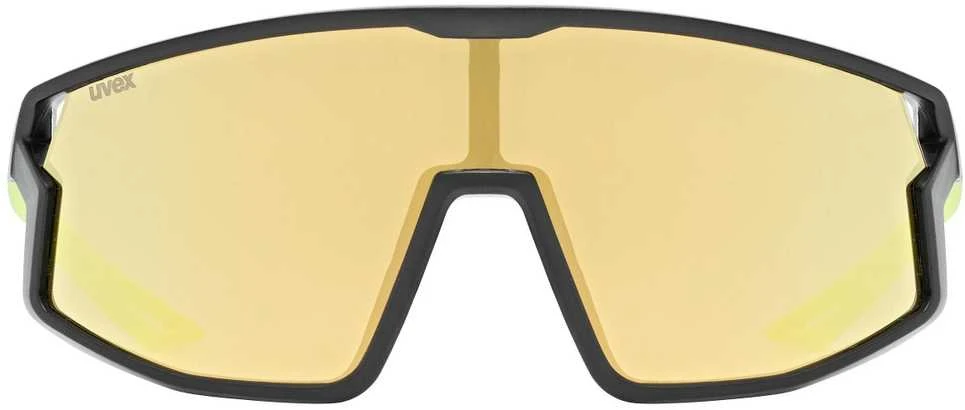 Akiniai Uvex skyrise jr. juodas-yellow matt / mirror yellow