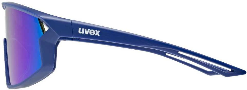 Akiniai Uvex skyrise jr. mėlynas matt / mirror žalias