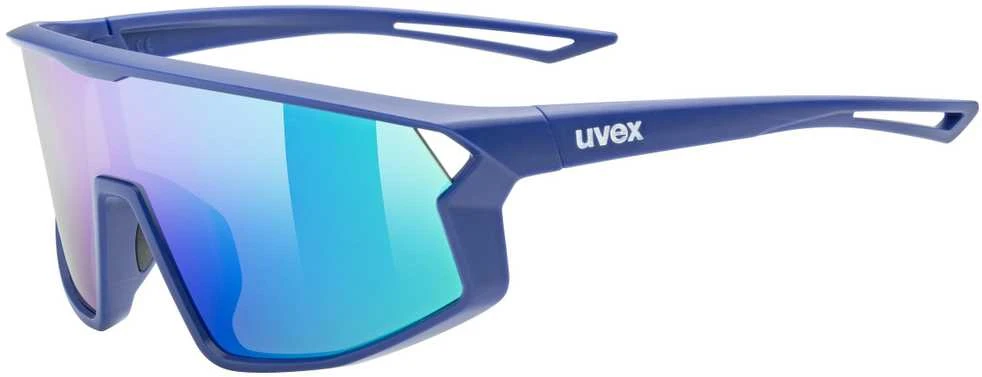 Akiniai Uvex skyrise jr. mėlynas matt / mirror žalias