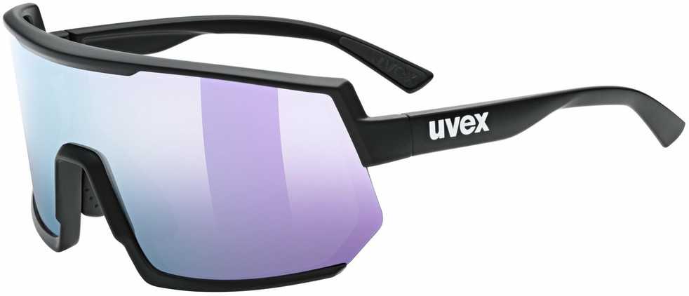 Akiniai Uvex sportstyle 235 juodas matt / mirror lavender
