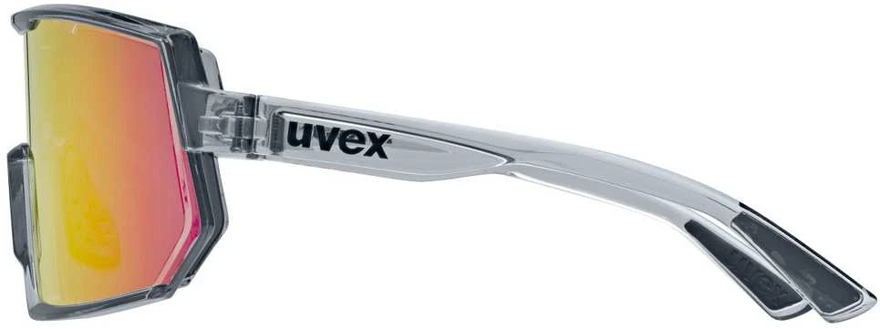 Akiniai Uvex sportstyle 235 smoke transparent / mirror red