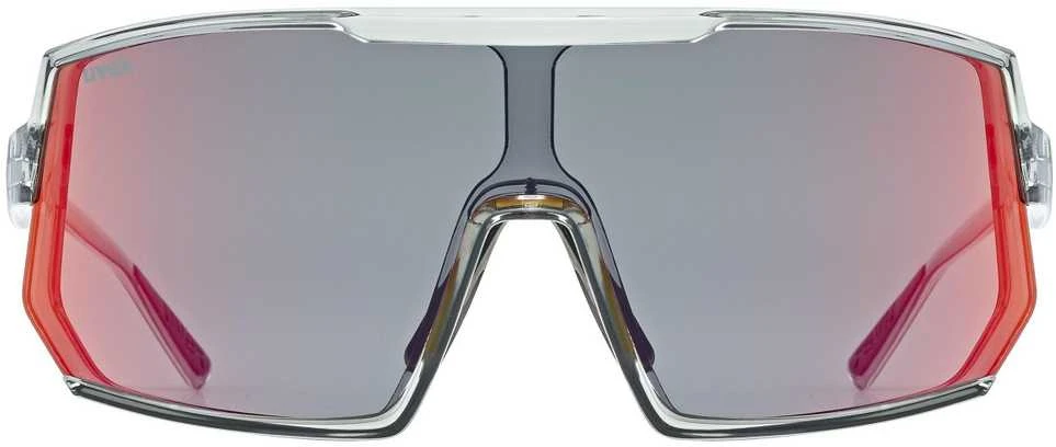 Akiniai Uvex sportstyle 235 smoke transparent / mirror red
