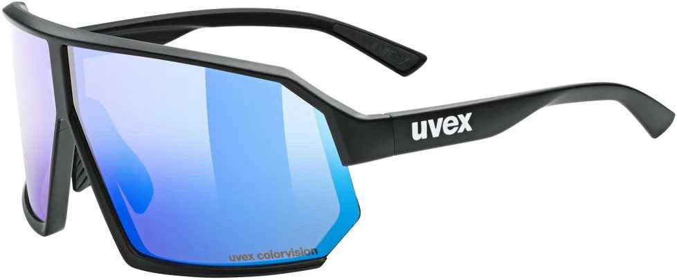 Akiniai Uvex sportstyle 237 CV juodas mat / buzzy mėlynas