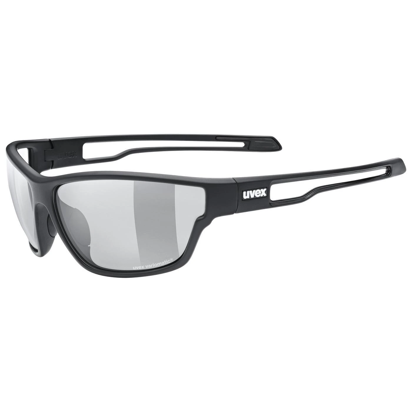 Akiniai Uvex Sportstyle 806 Variomatic juodas mat / smoke