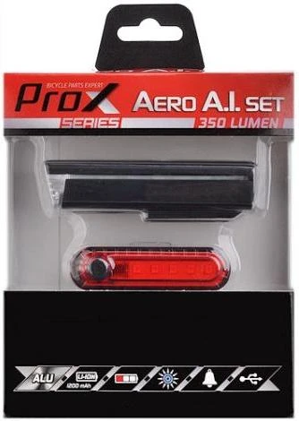 Apšvietimo komplektas ProX Aero AI 350Lm + 5xLED 10Lm USB