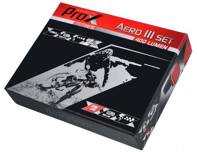 Apšvietimo komplektas ProX Aero III 400Lm + Apus 40Lm USB