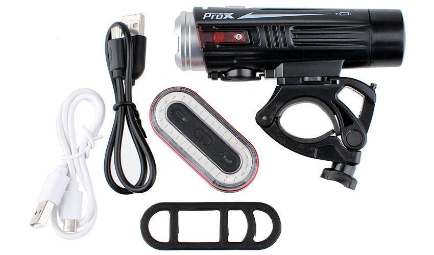 Apšvietimo komplektas ProX Crater 880Lm + Iris 50Lm USB