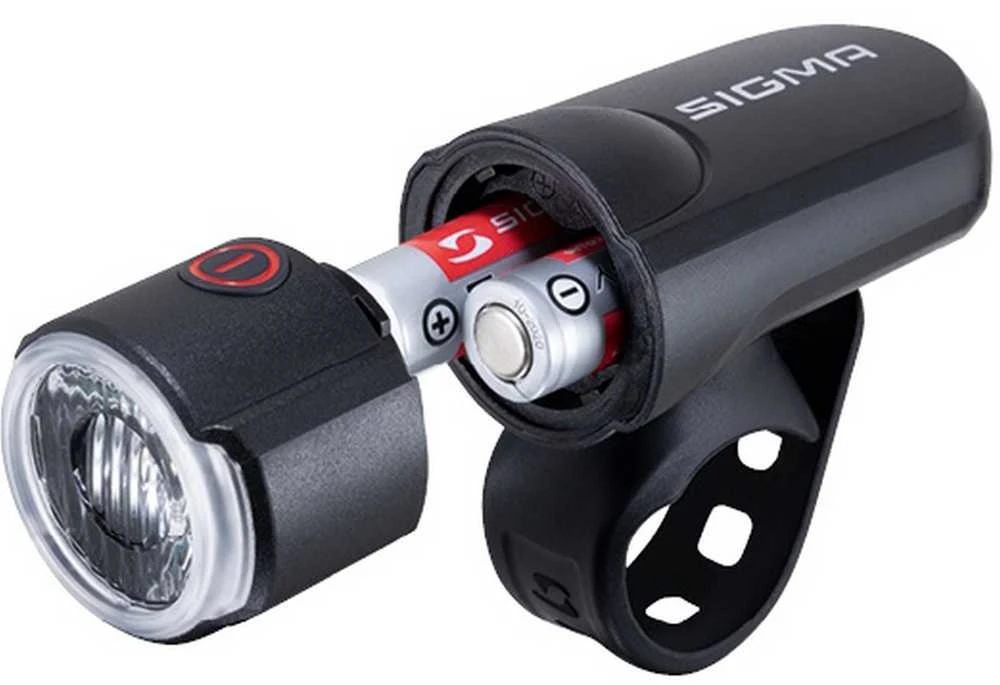 Apšvietimo komplektas Sigma AURA 30 + Curve K-Set baterija (StVZO)