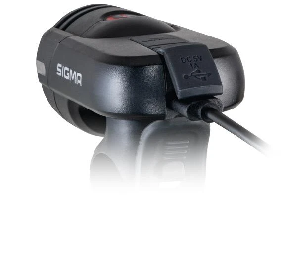 SIGMA AURA 45 USB priekinis žibintas + NUGGET II galinis žibintas