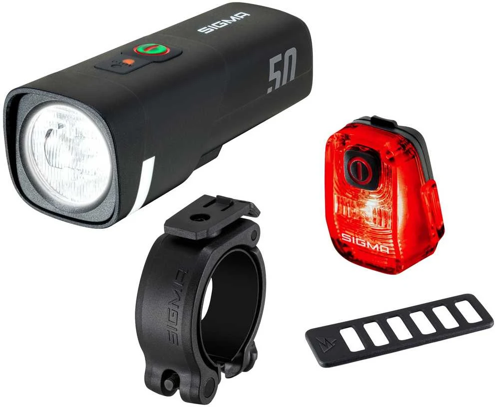 Apšvietimo komplektas Sigma Aura 50 + Hiro 10 USB