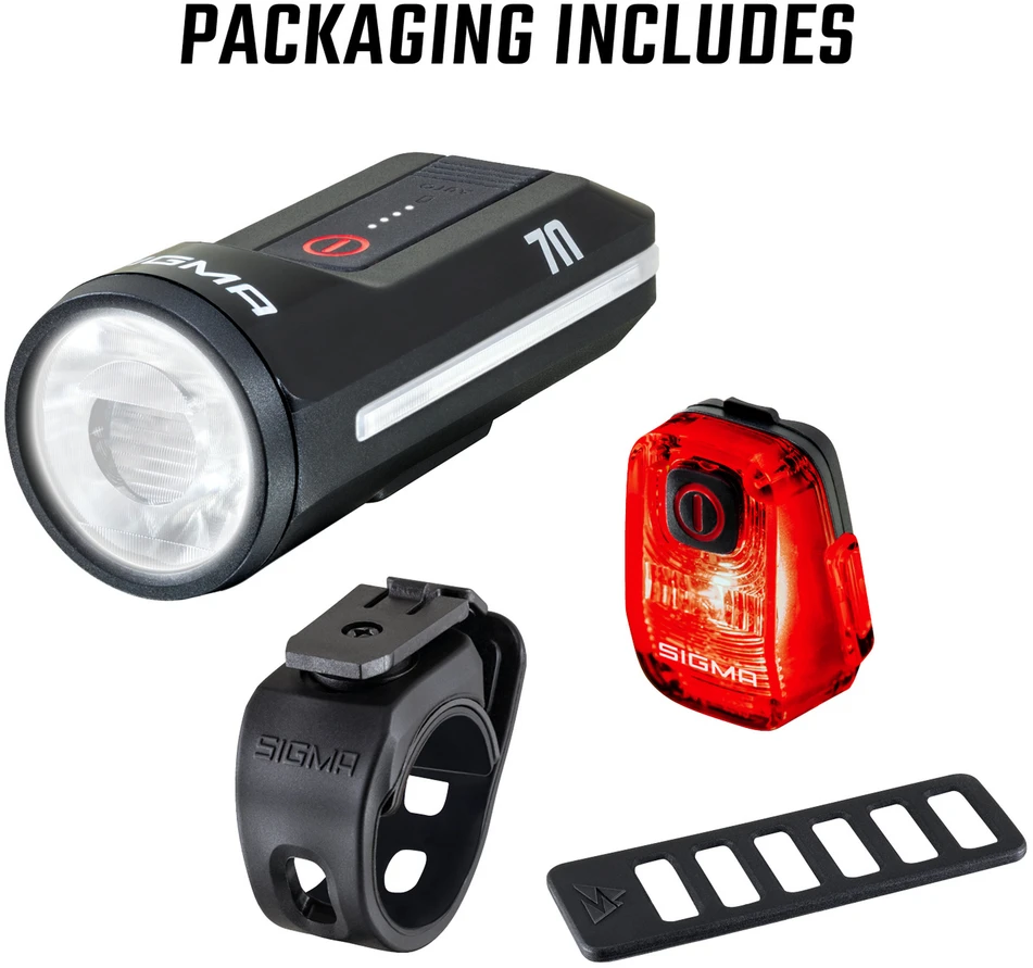 Apšvietimo komplektas Sigma Aura 70 + Hiro 10 USB