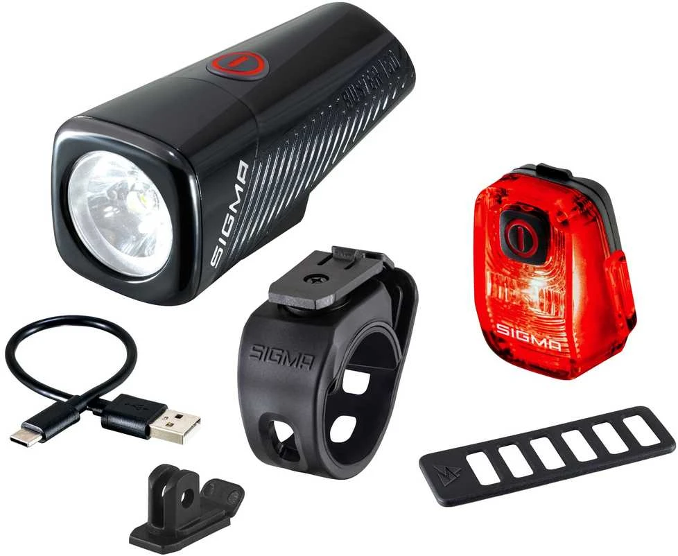 Apšvietimo komplektas Sigma Buster 150 + Nyte 10 USB