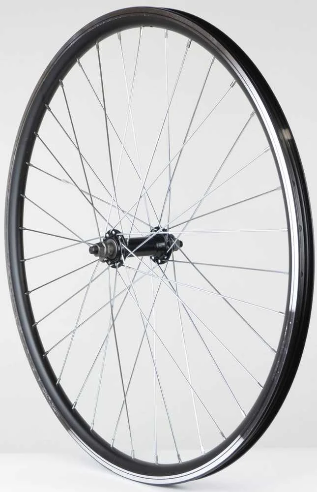 Azimut Acs Priekinis ratas 26" Alu įvorė, DoubleWall juodas ratlankis