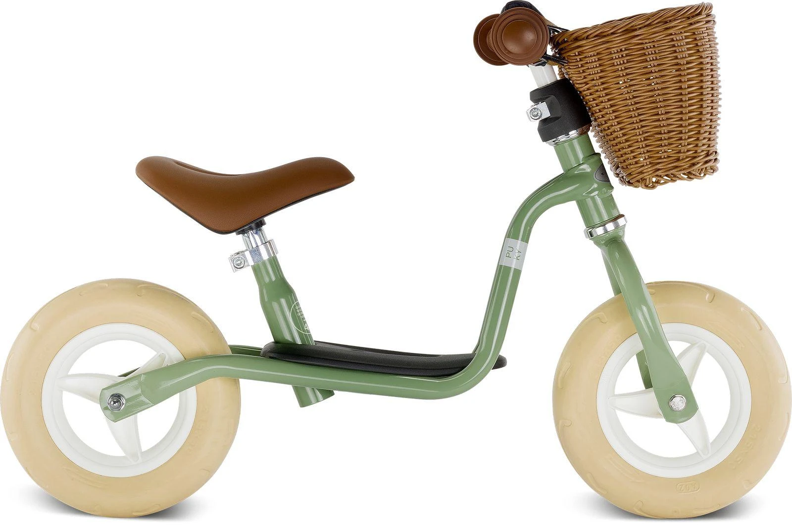 Balansinis dviratukas PUKY LR M Classic retro-žalias