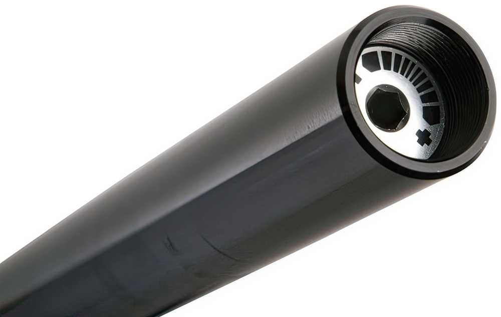 Balnelio laikiklis SR Suntour NCX Coil Suspension juodas-30.9x400MM