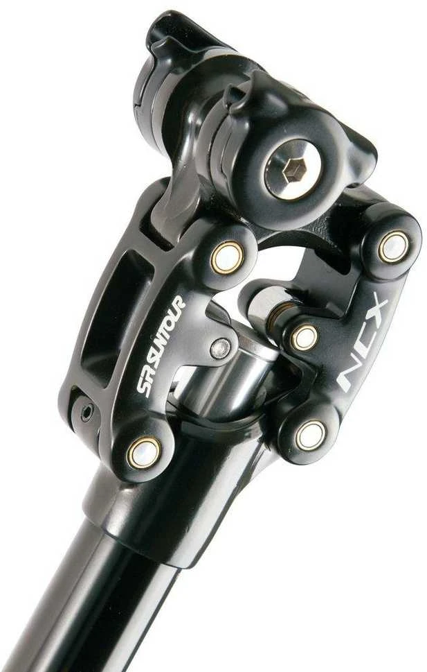 Balnelio laikiklis SR Suntour NCX Coil Suspension juodas-31.6x350MM