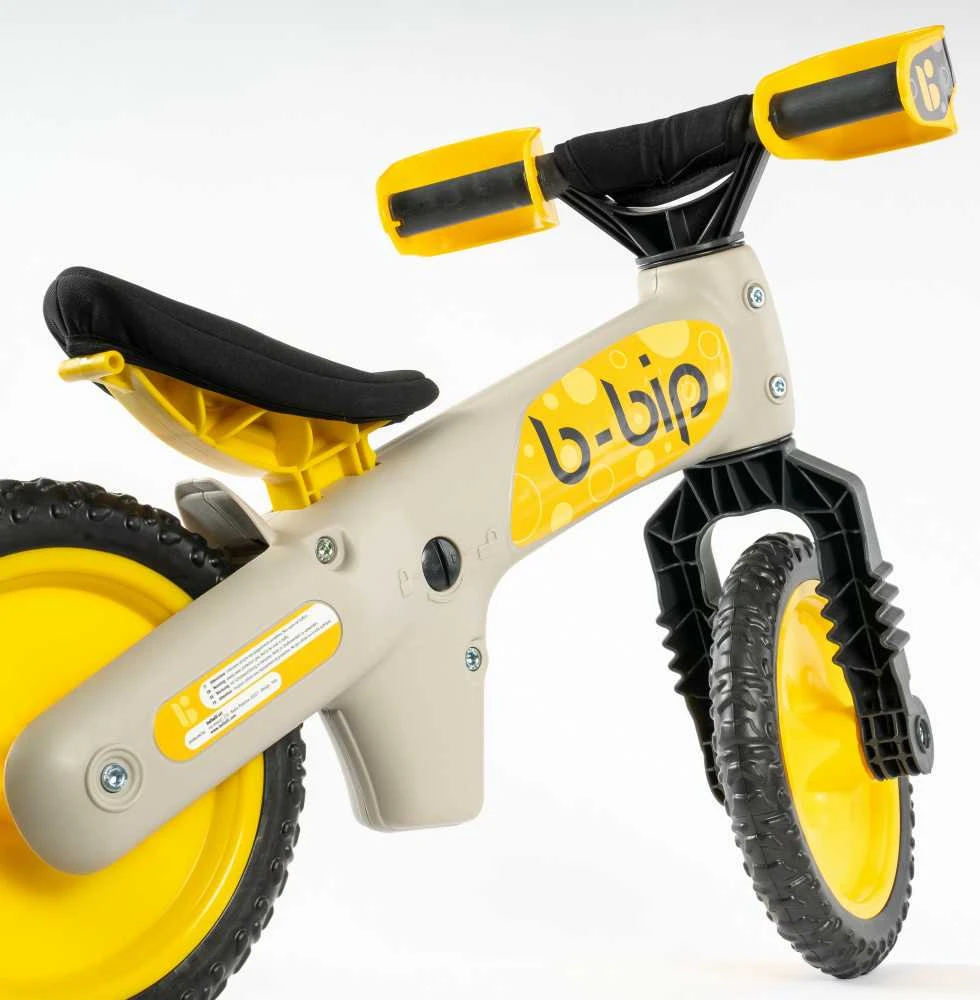 Bellelli Bik Balansinis dviratukas Bellelli B-Bip silk pilkas-yellow