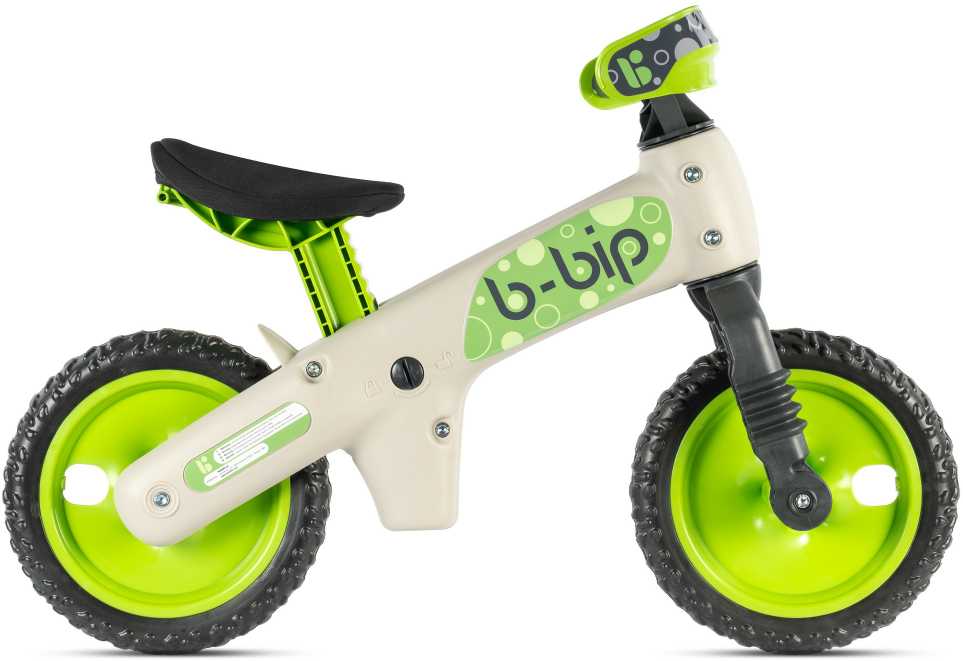 Bellelli Bik Balansinis dviratukas Bellelli B-Bip silk pilkas-žalias