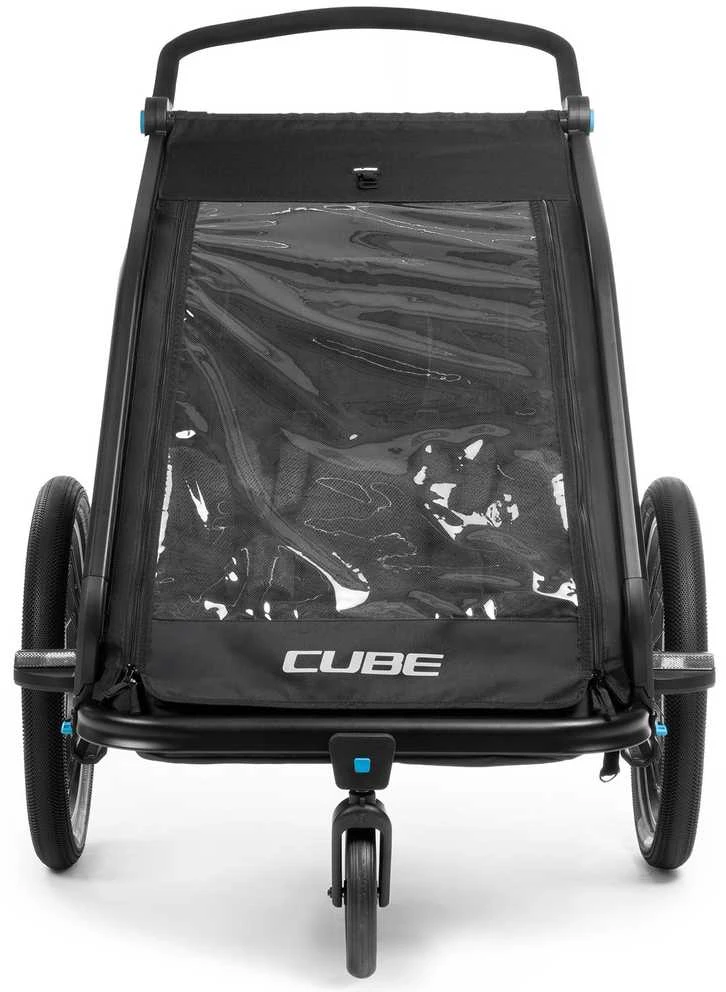 Cube Acc Dviračio priekaba Cube Double CMPT juodas