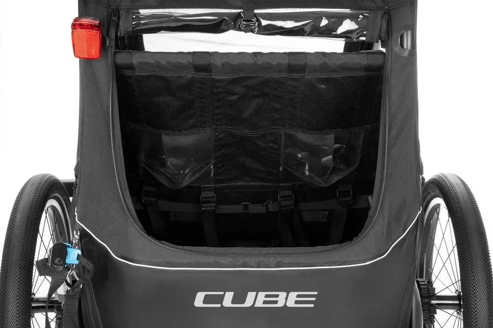 Cube Acc Dviračio priekaba Cube Double CMPT juodas
