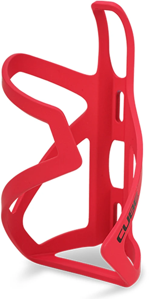 Cube Acc Gertuvės laikiklis Cube HPP Sidecage matt red'n'glossy juodas